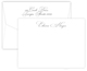 Triple Thick Estate Flat Note Cards Image 1 of 3